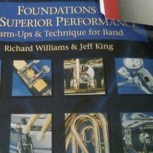 Warm up and technique for band book